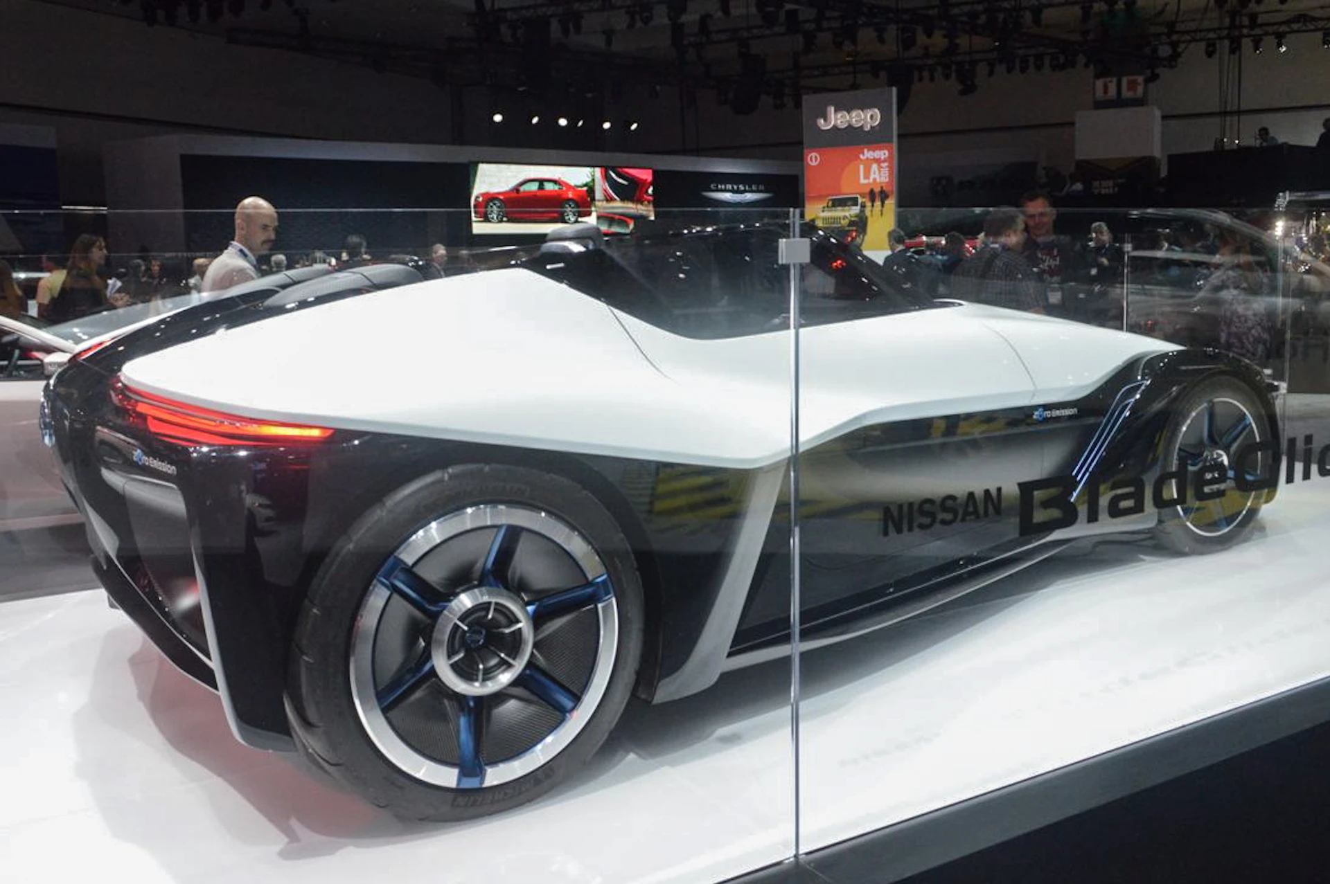 Nissan first revealed the all-electric BladeGlider at the 2013 Tokyo Motor Show, which ran concurrent with last year's LA show (Photo: C.C. Weiss/Gizmag.com)