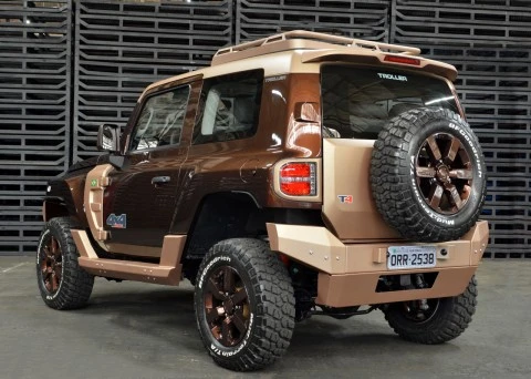 The new T4 show car has reinforced front and rear bumpers