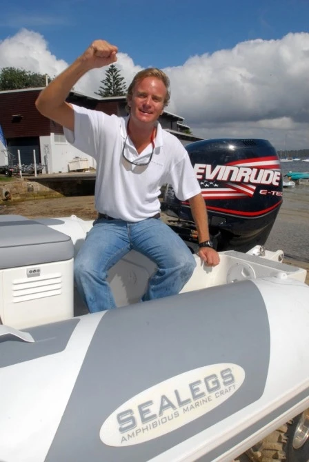Sealegs Australian Director Will Burrell AM