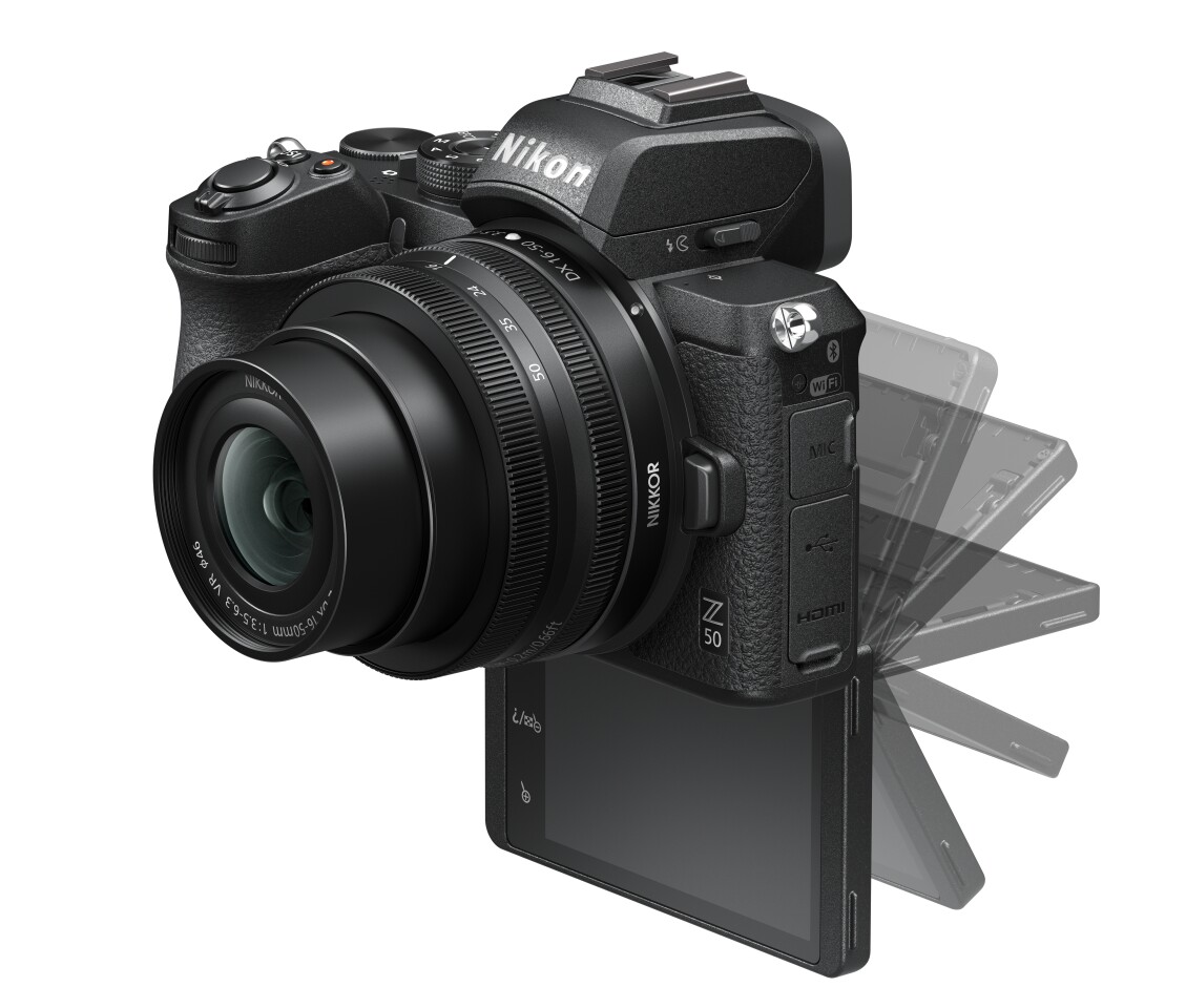 When the rear monitor is flipped down and Selfie Mode engaged, all non-essential controls are automatically disabled