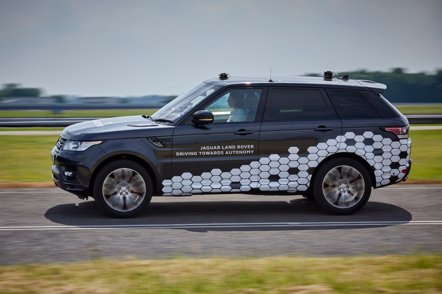 Jaguar Land Rover has fitted out a Range Rover Sport with its Autonomous Urban Drive tech