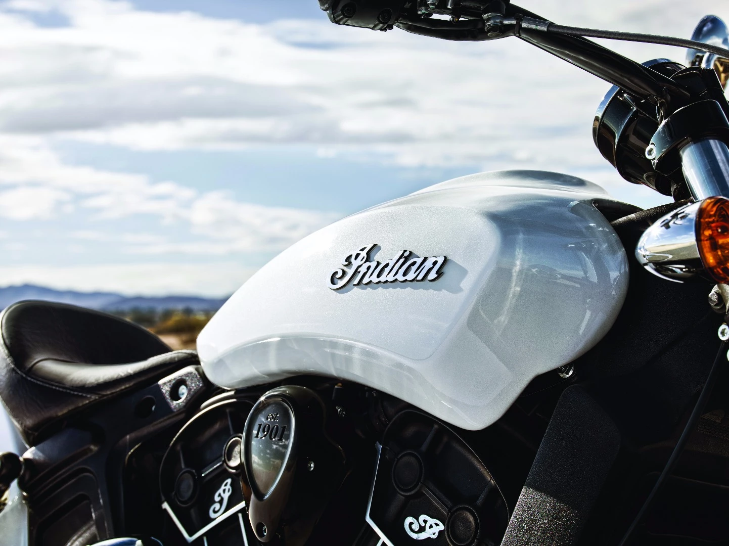The 2016 Scout Sixty in Pearl White
