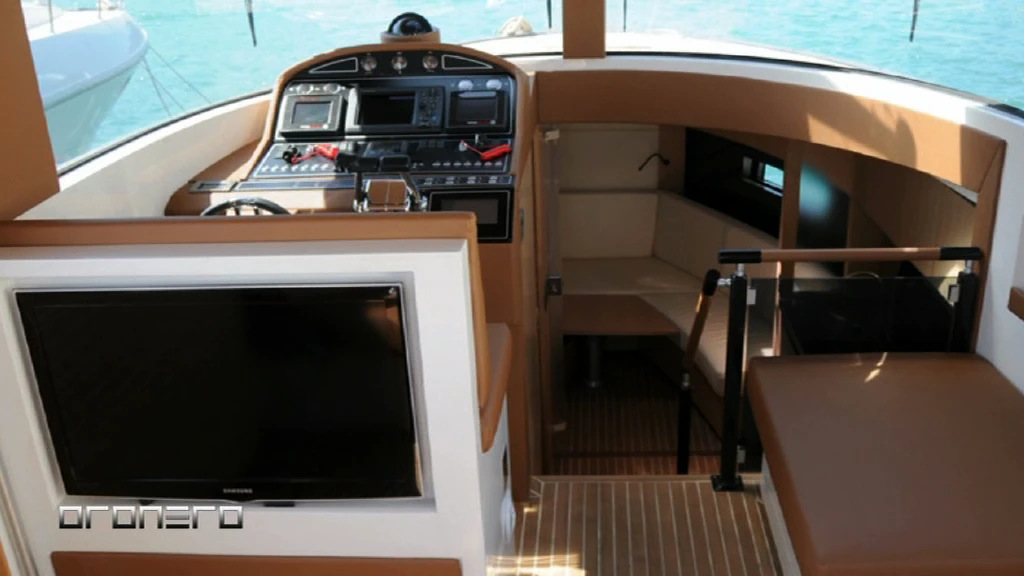 The cockpit of the Oronero