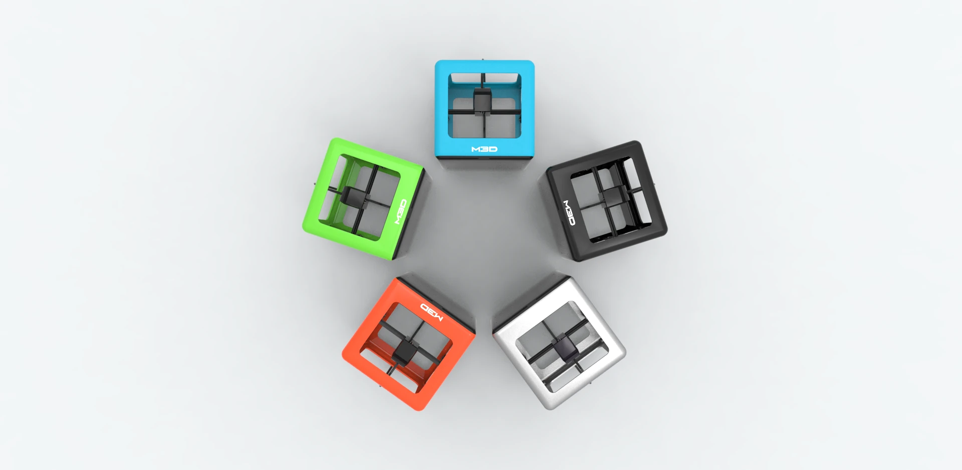 The Micro will come in five different colors (Photo: M3D)
