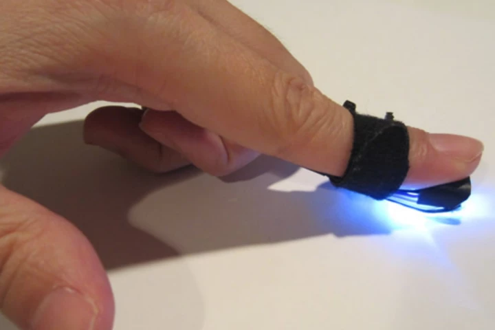 The Magic Finger proof-of-concept prototype