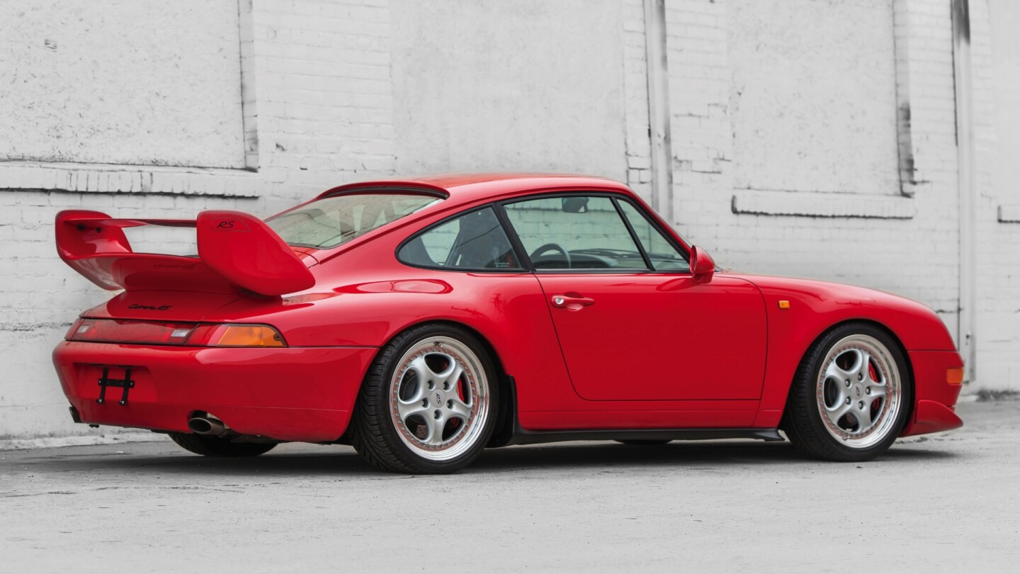 This 1996 Porsche 911 Carrera RS 3.8 sold for $550,000