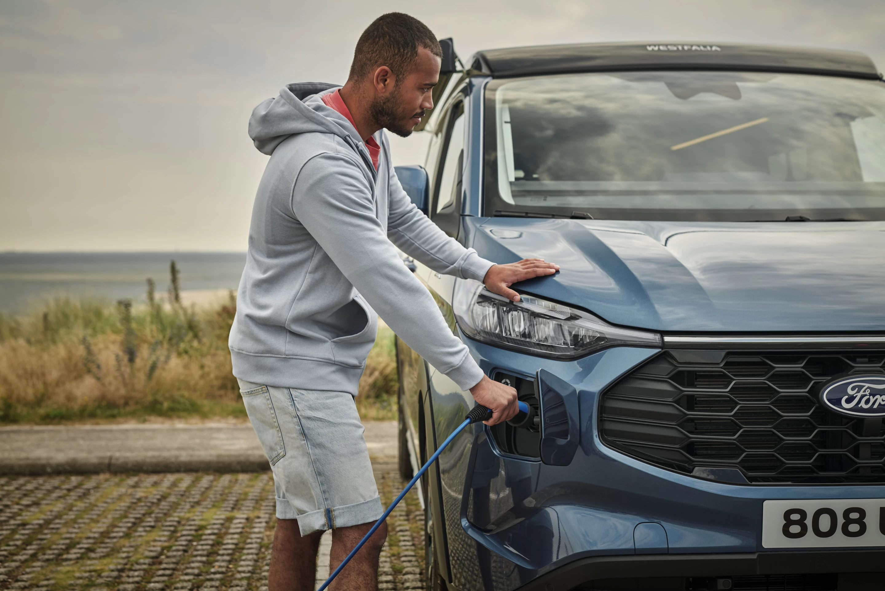 Now available for order, Ford's PHEV powertrain means travelers can plug in or pump gas, whichever is more readily available and convenient