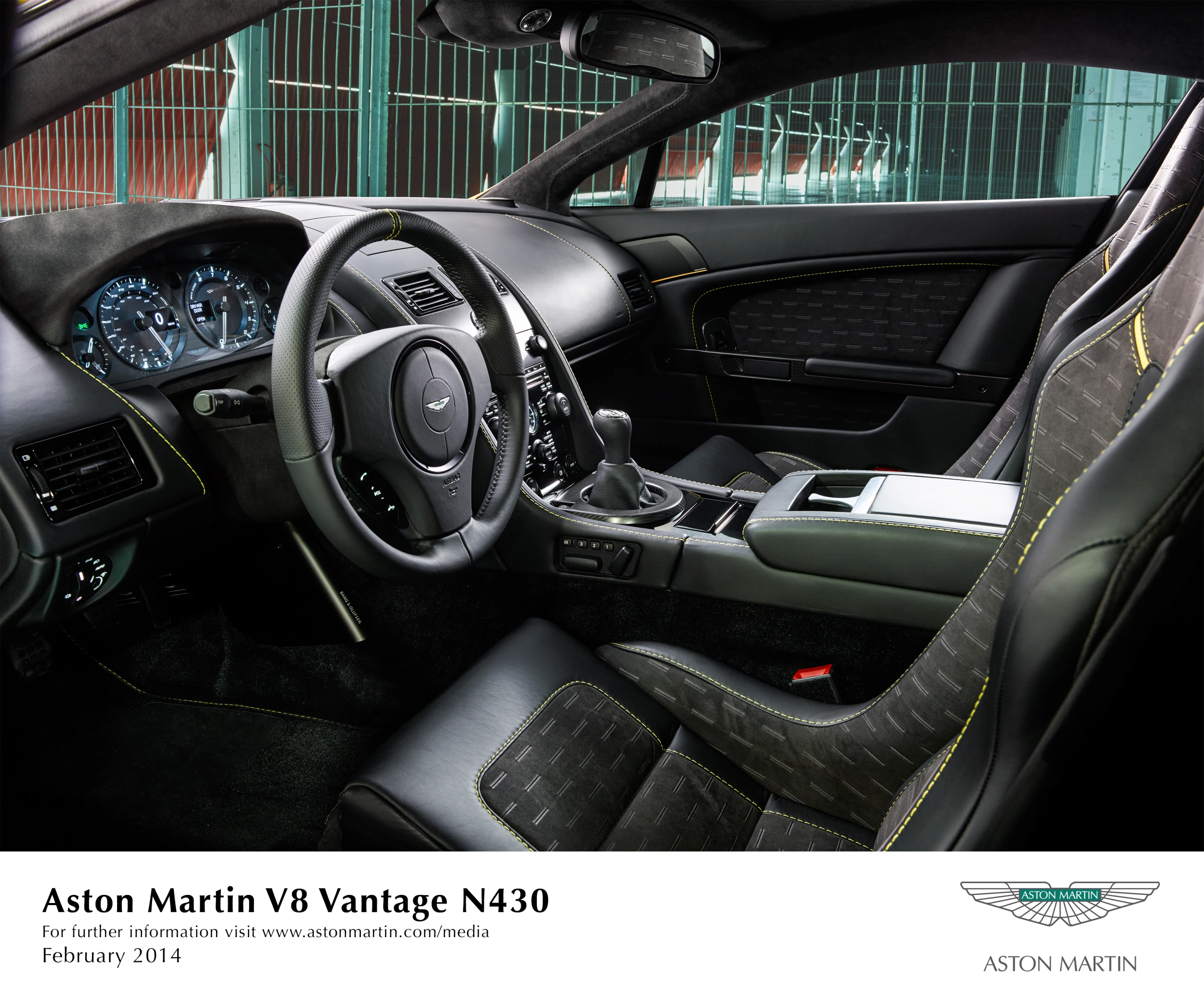 The Vantage N430 interior