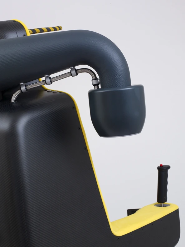 The Body Jet harks back to a time when many felt jetpack travel and flying cars to be just around the corner (Photo: Marc Newson)