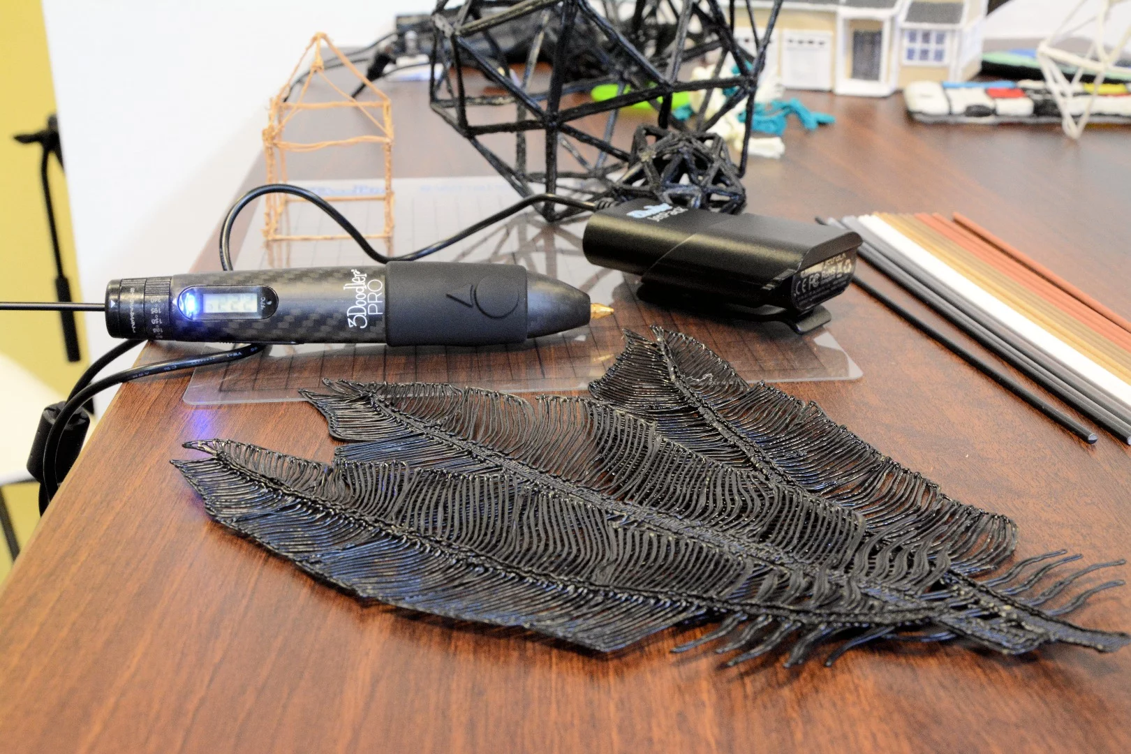 With options for hobbyists and kids already available, the 3Doodler Pro takes aim at professionals