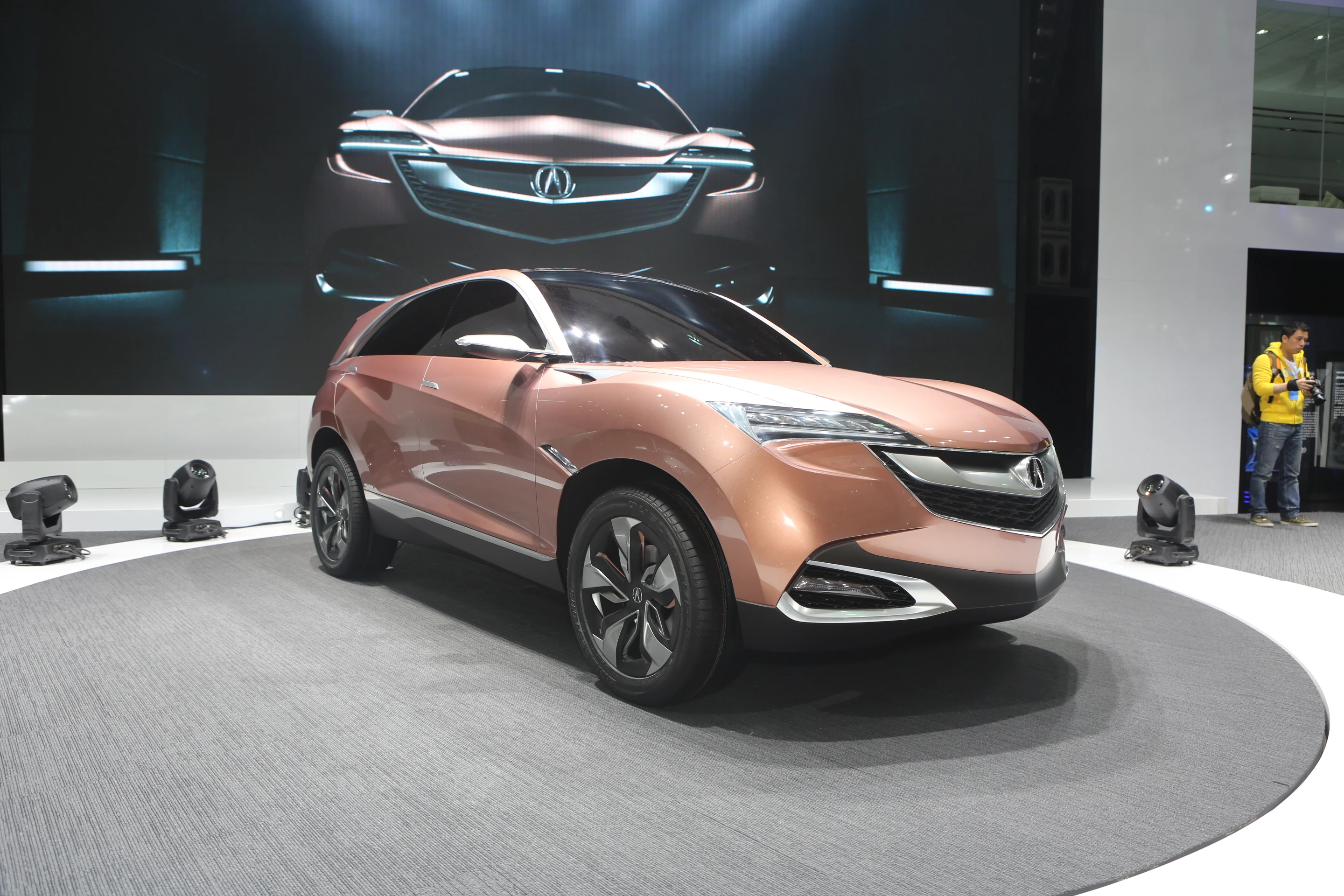 The Acura SUV-X debuts at the 2013 Shanghai Auto Show