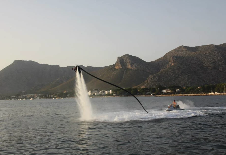 X-Jetpacks ripples the waters of Mallorca, Spain