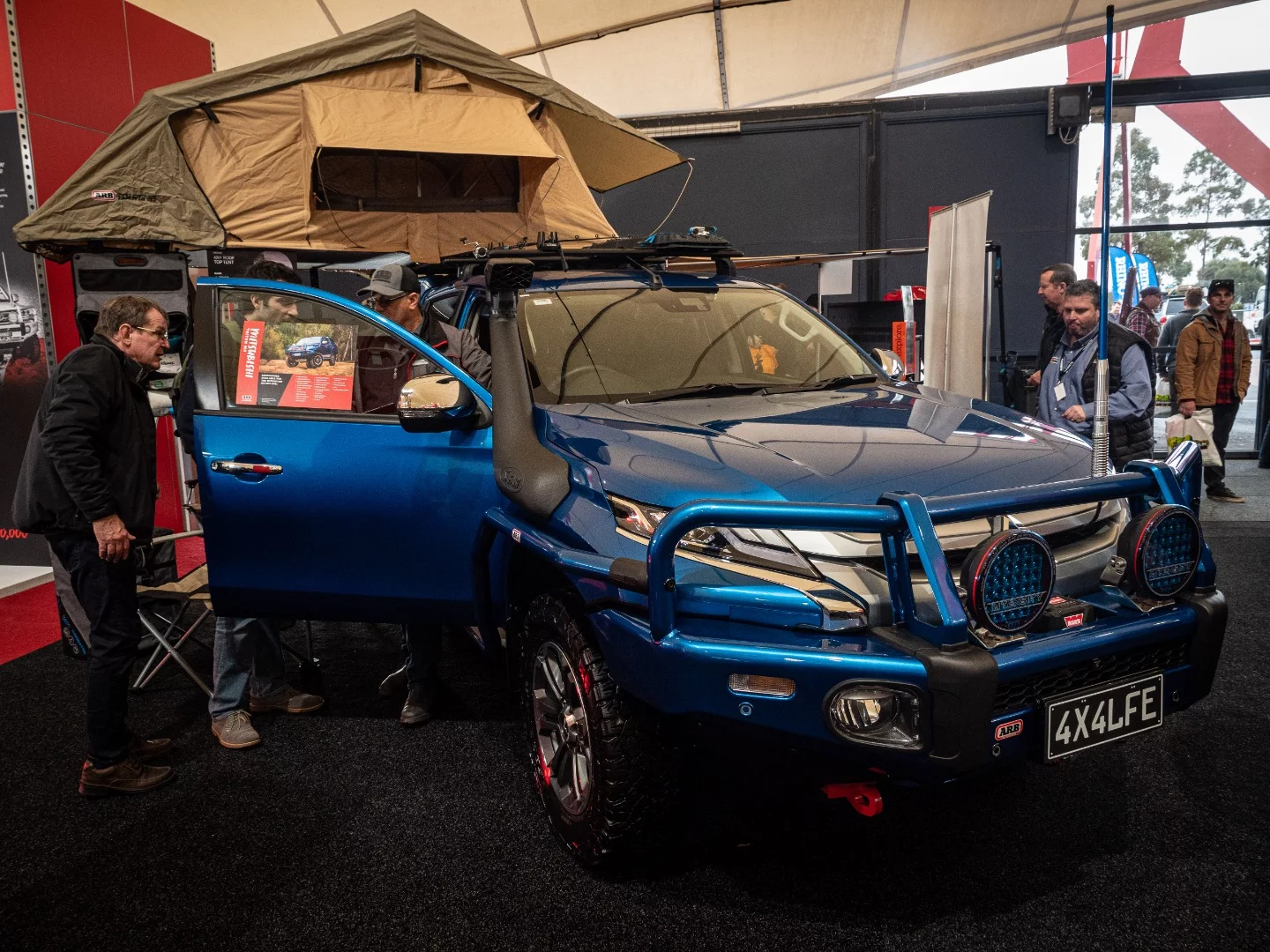 ARB's bullbars - in this case for the Mitsubishi Triton - now contain all the necessary electronics and sensors to preserve all driver assist features