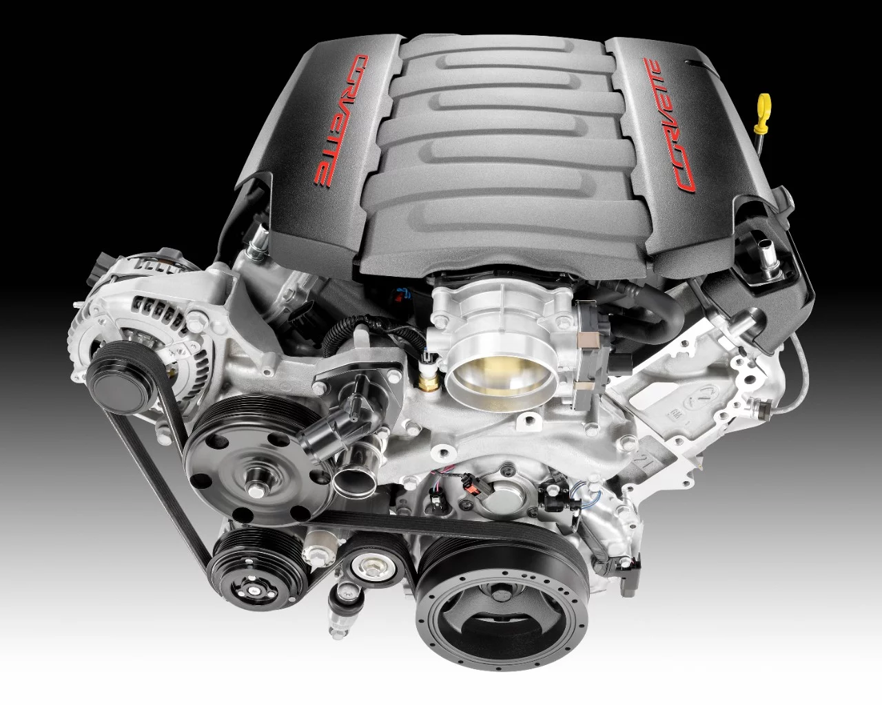 Corvette LT1 V-8 complete engine