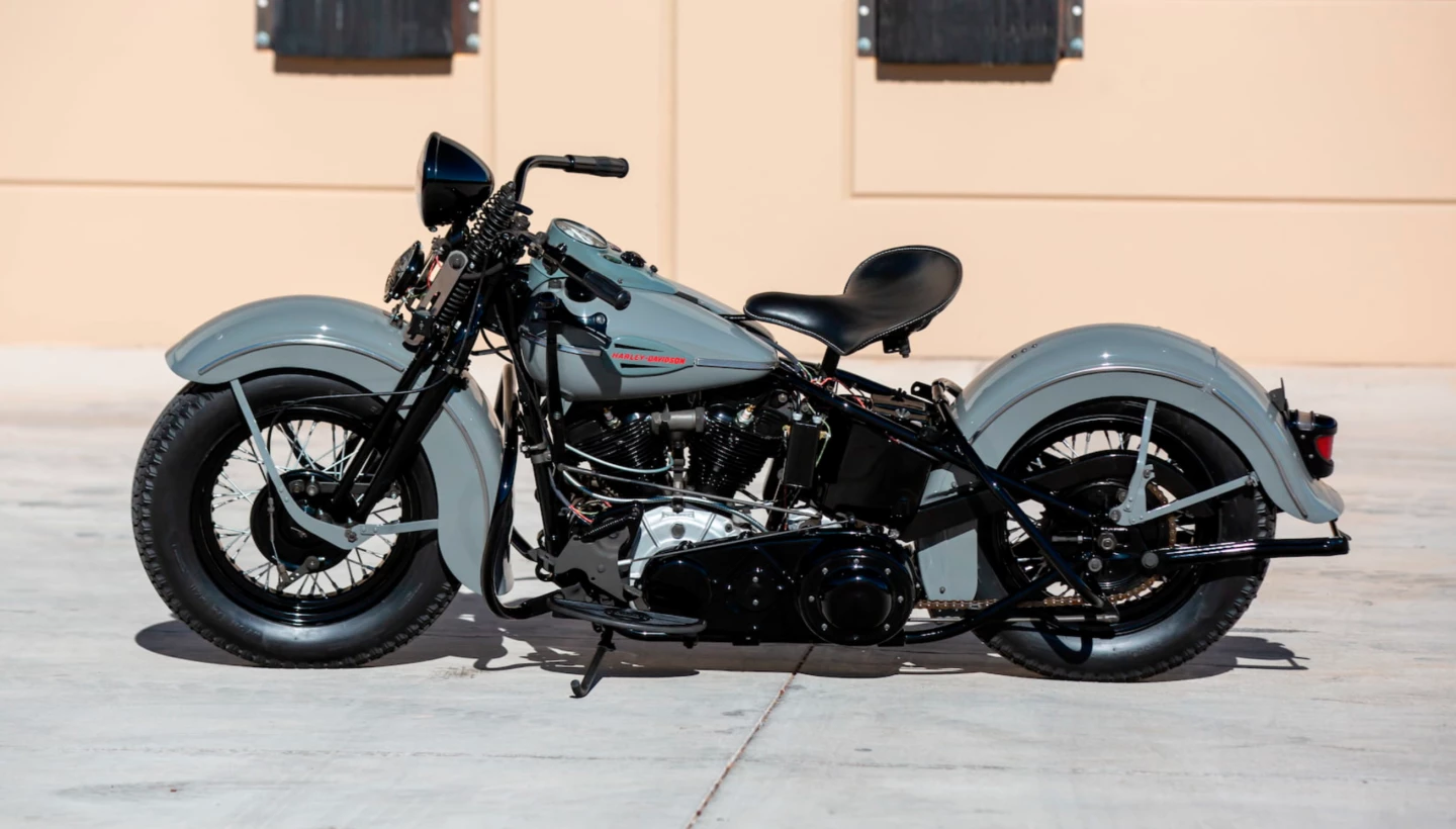Change is evident in the motorcycle collector market. Only three Harley-Davidson Knuckleheads had ever sold for more than $100,000 before this week. At Mecum's Las Vegas auction, 11 Knuckleheads sold for more than $100,000, moving the Knucklehead into an elite pricing bracket. On the prices evident in Las Vegas, the Harley-Davidson Knucklehead now appears to have surpassed the Vincent Black Shadow, the post-war Vincent Rapide, and the Brough Superior SS80. This is quite remarkable, because unlike those other bikes, which were produced in very limited numbers, there were 41,000 Harley-Davidson Knuckleheads produced.