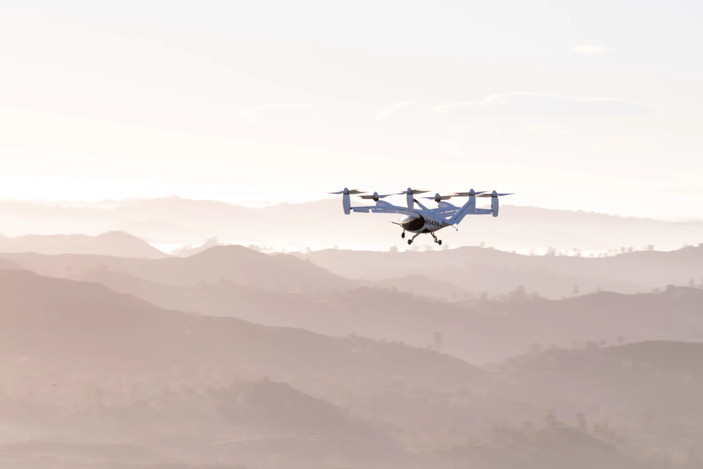 Joby's eVTOL, like others in the class, burns a lot of battery power in hover mode, and can only realize its impressive range figures once in horizontal flight supported by wings