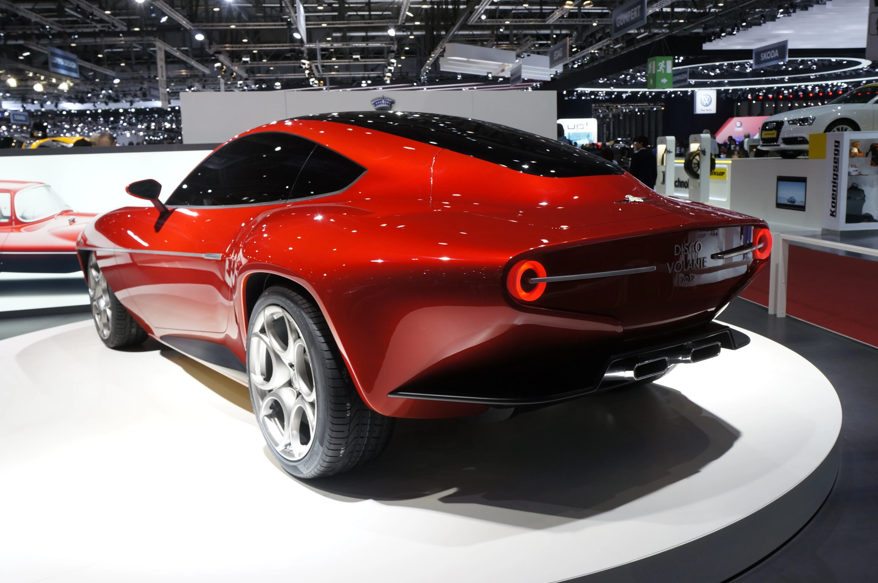 The Disco Volante 2012 reflects the classic design of its 1952 counterpart (Image: Alfa Romeo)