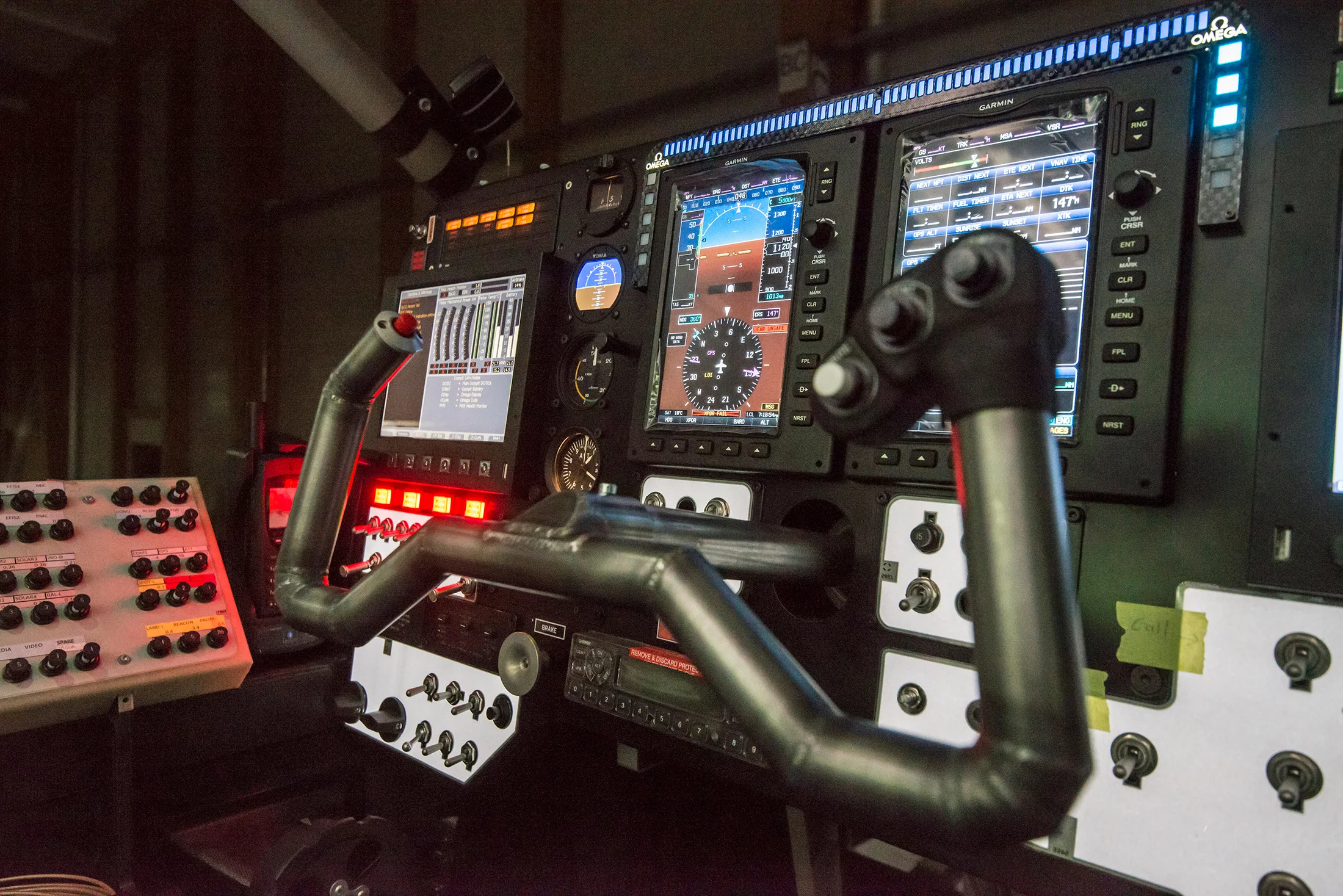 Solar Impulse 2 control stick