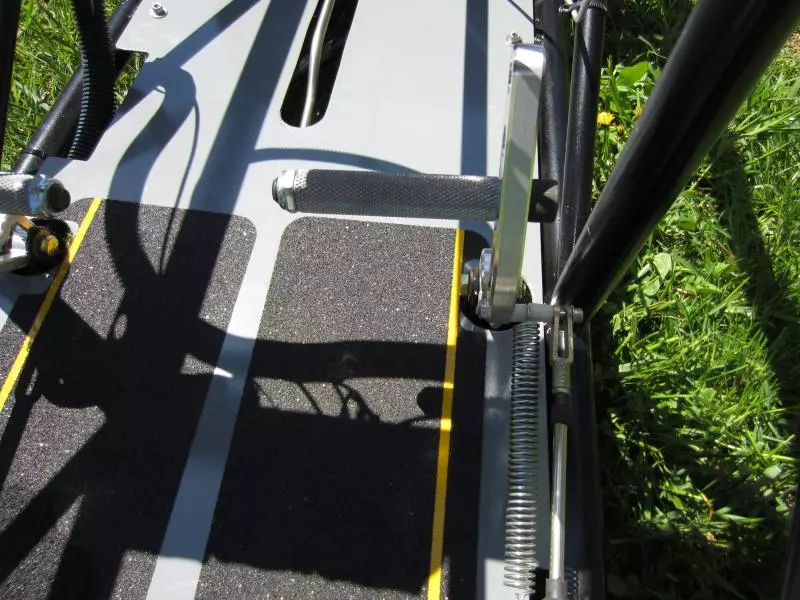 Jet Powered Junior Dragster brake pedals