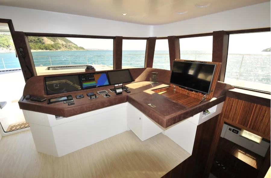 Solarwave 64 control panel with pop-up digital screen