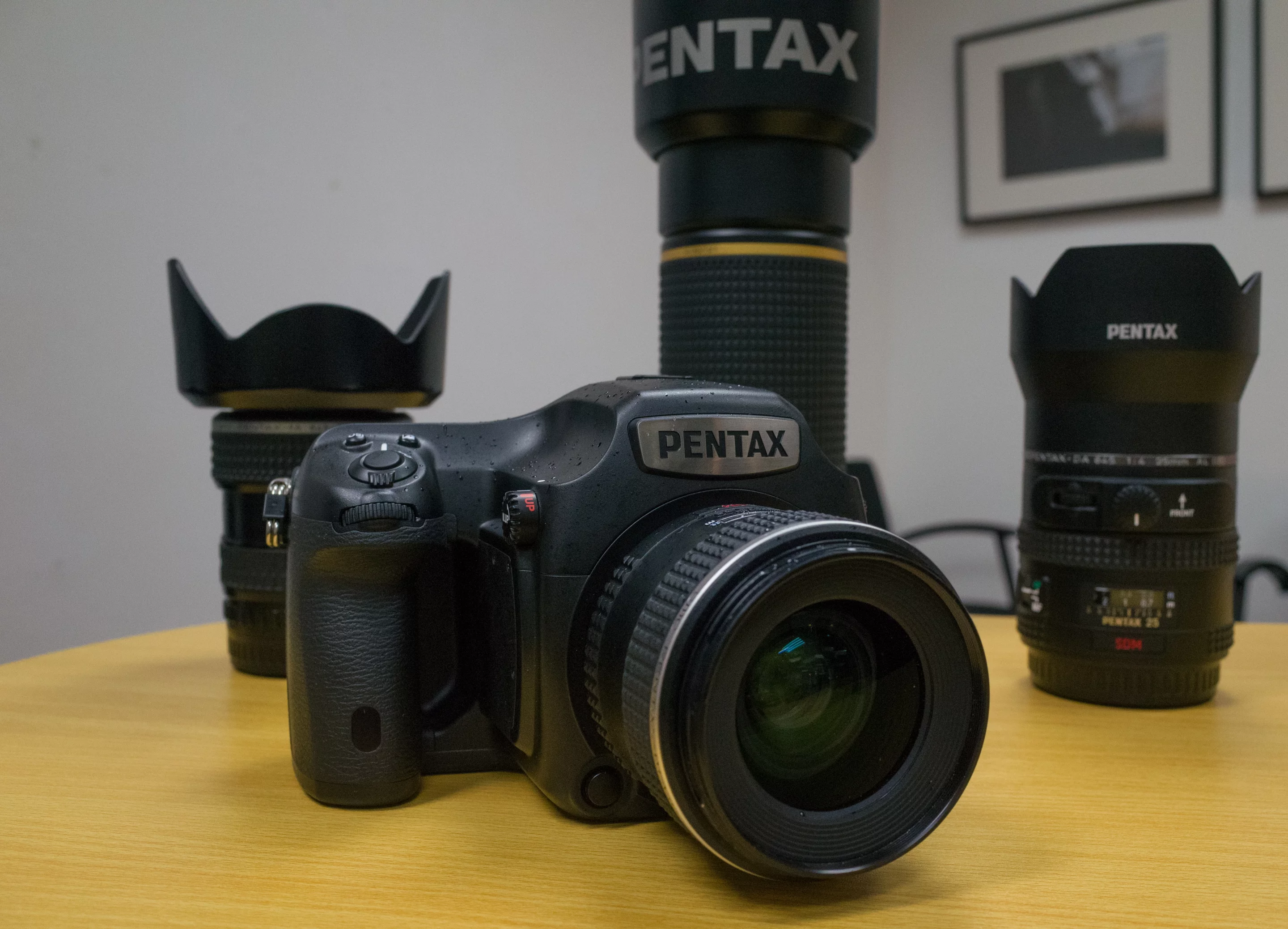 There are 16 lenses available for the Pentax 645Z