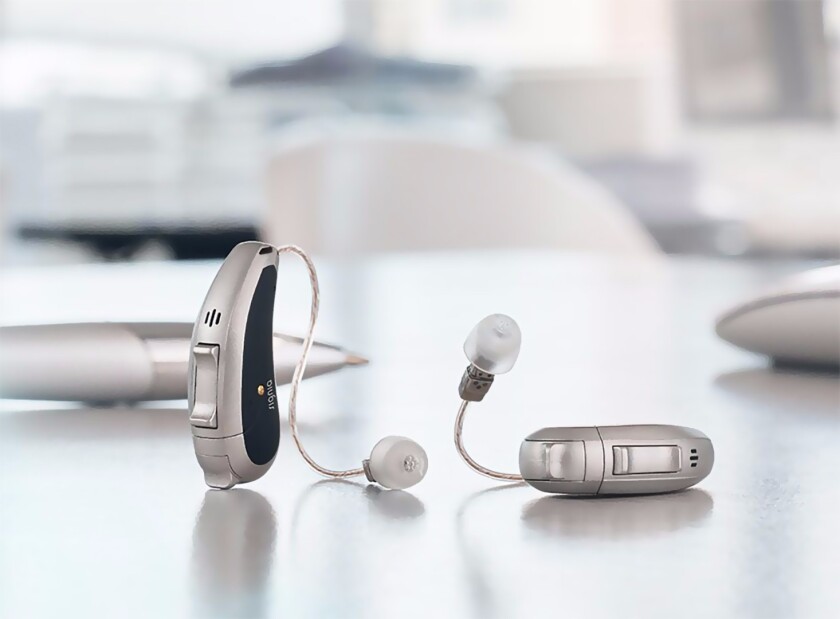 Expect to pay thousands of dollars at your audiologist's office, for a high-tech pair of ear trumpets like these