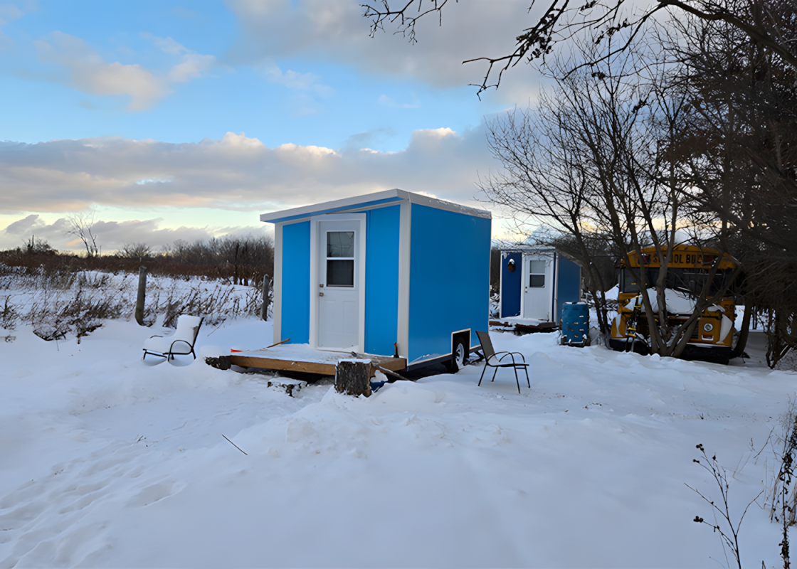 48-sq-ft tiny house is about as small and simple as they come