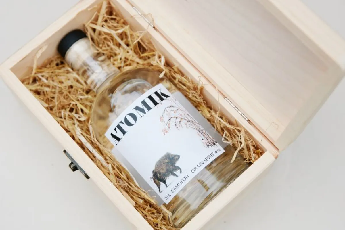 The artisanal vodka is one of the results of a project led by Professor Smith, a leading expert on Chernobyl
