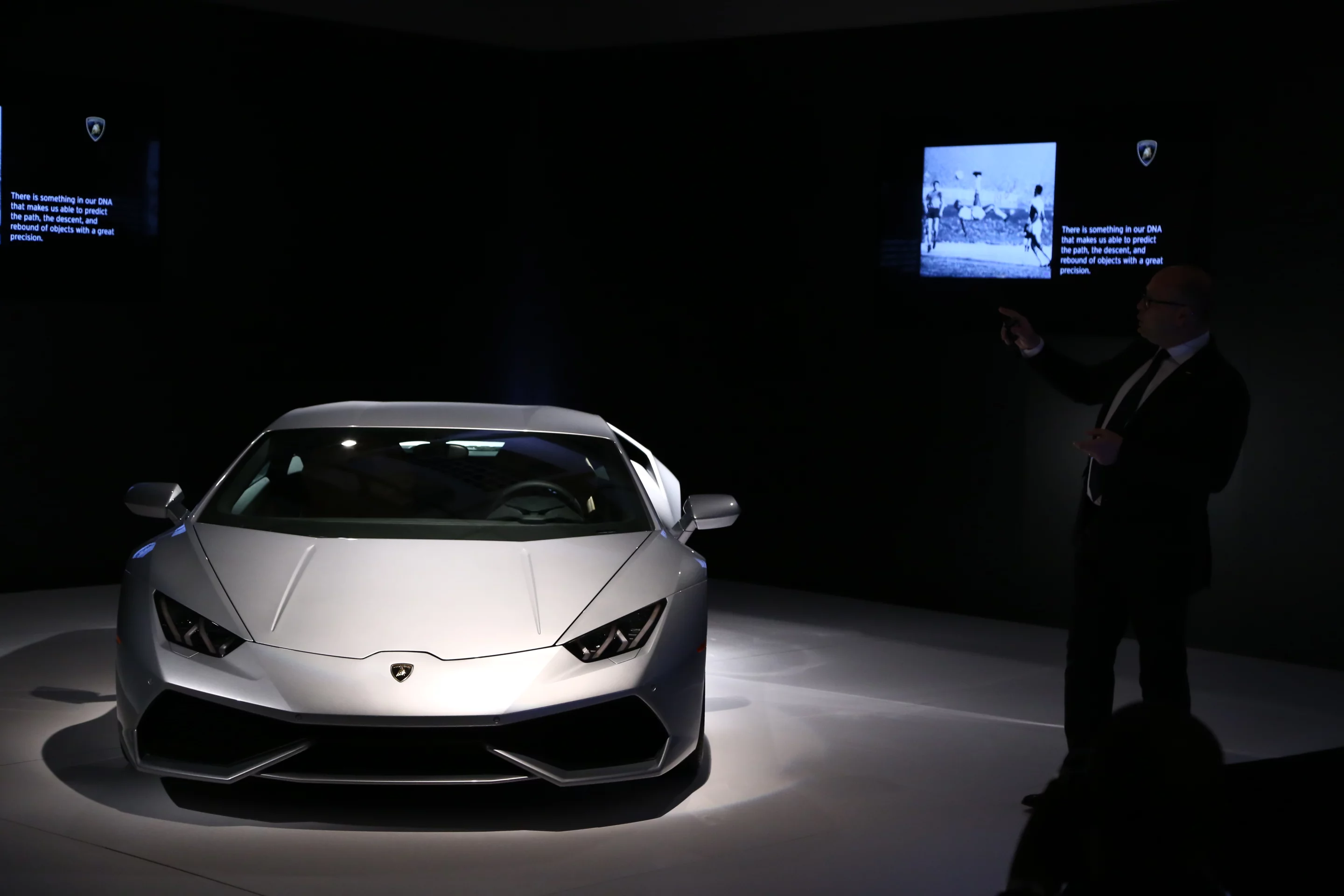 According to the Filippo Perini, beauty which we find in nature, and objectified through the mathematical rules of the golden ratio and the Fibonacci sequence, is also behind many Lamborghini design masterpieces (Photo: Angus MacKenzie/Gizmag.com)