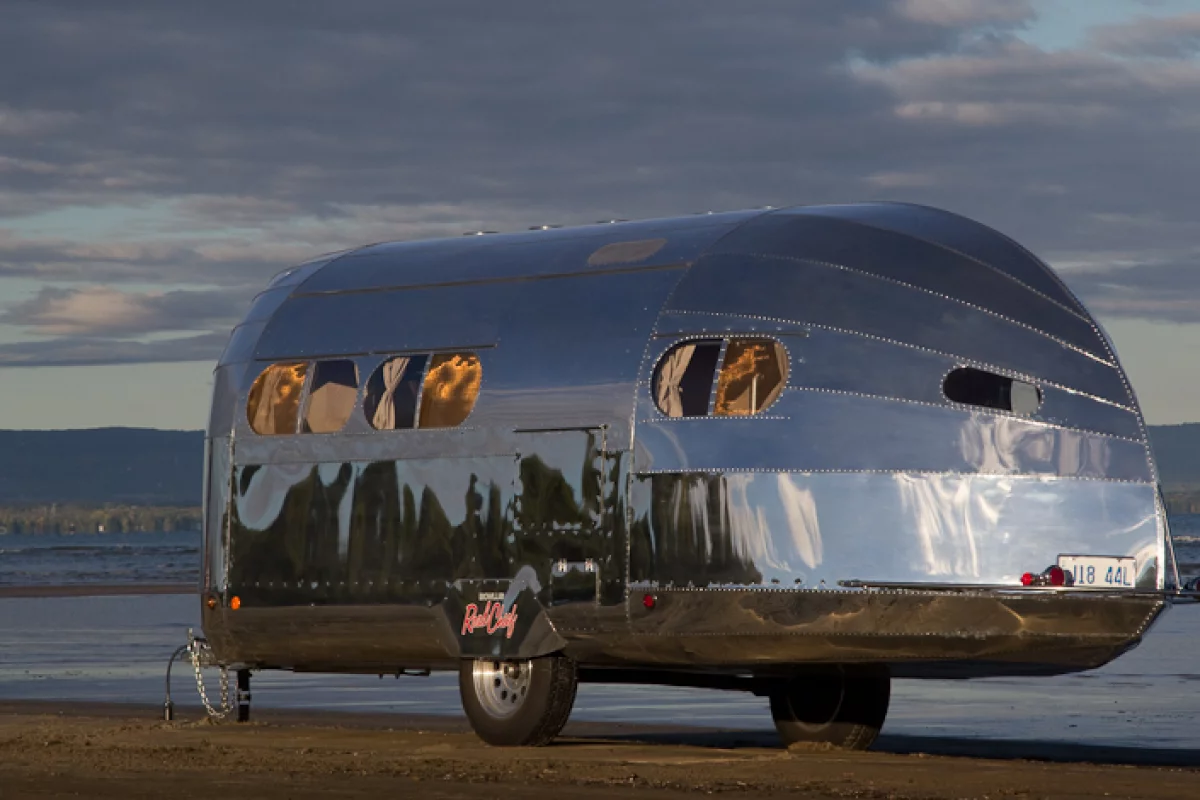 According to Bowlus, the new Road Chief is the world’s most aerodynamic travel trailer
