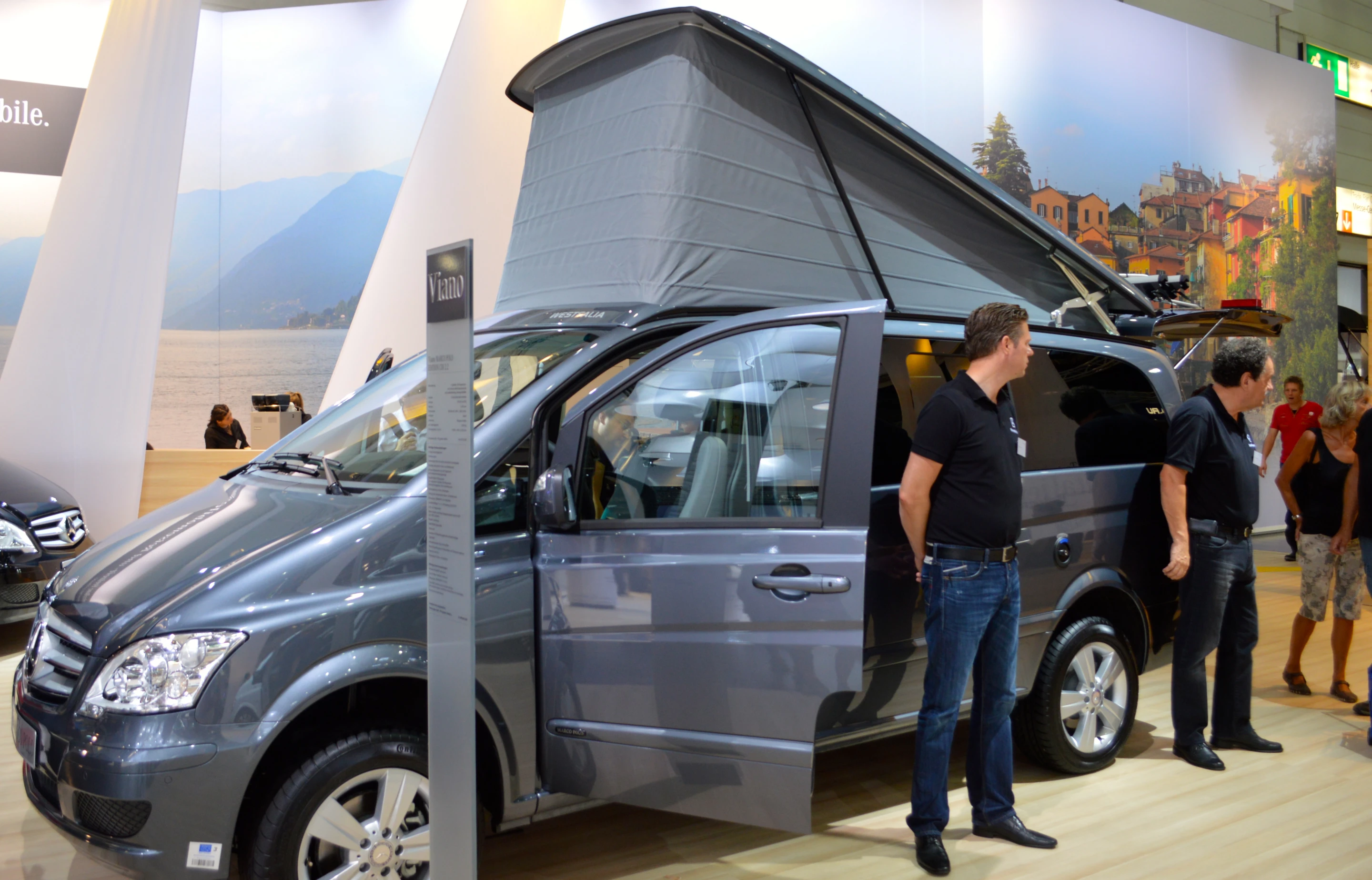 The Mercedes-Benz Viano Marco Polo in Dusseldorf