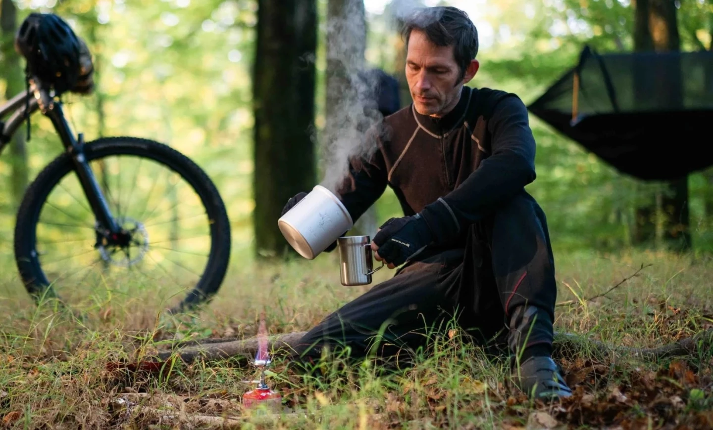 After a long day of point-to-point bikepacking, a warm meal before bed is sure to raise your spirits more than another energy bar or handful of granola