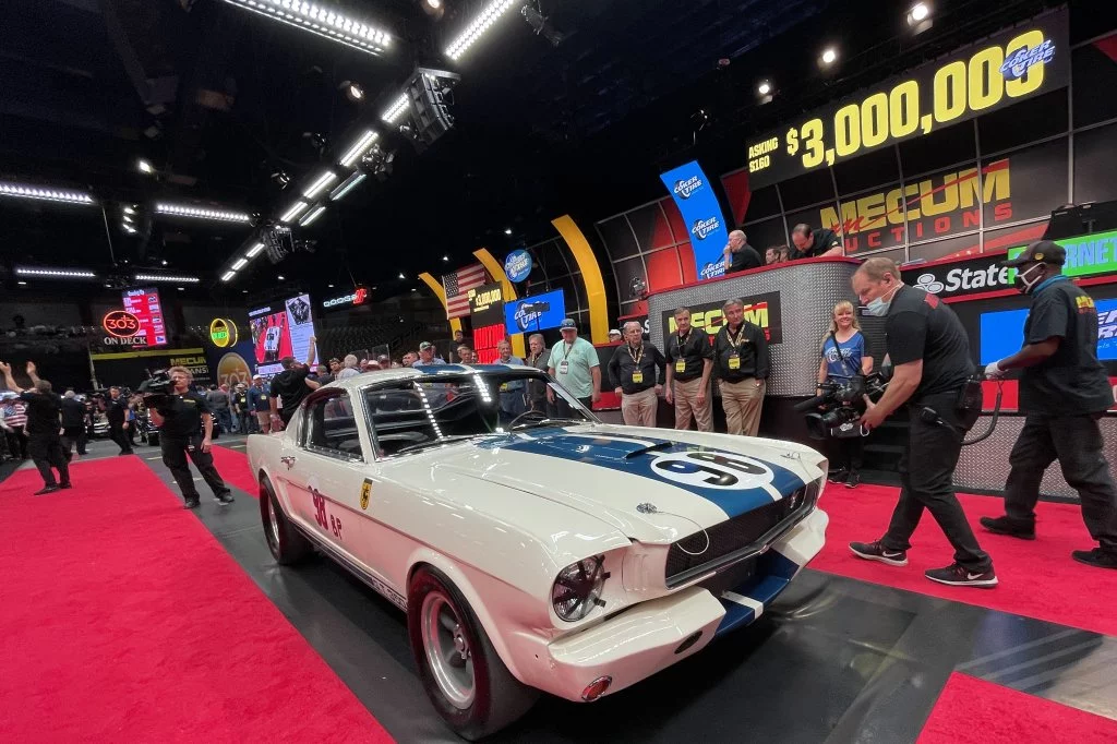 Recognized as the “Flying Mustang,” the first Shelby GT350 “R-Model” ranks not only as the most historically important Shelby Mustang in the world, but it is also arguably the most important Mustang in the history of the marque.