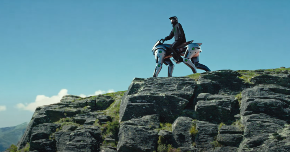 Robotic Riding Lion Kawasaki unveils corleo, a hydrogen powered robot horse concept