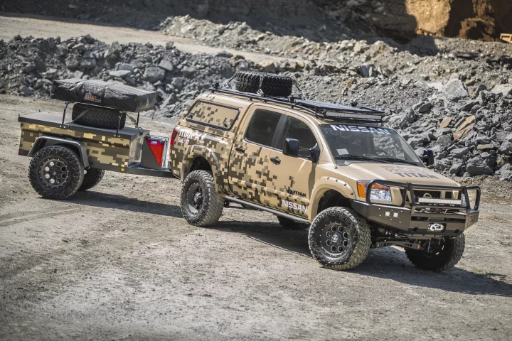 With the help of a few Facebook friends, Nissan developed the rugged, military-styled Project Titan truck