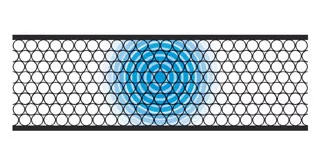 Vaco12's array of beads disperses impact rather than passing it