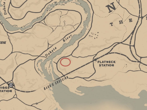 Jack Hall Gang Map Treasure Location