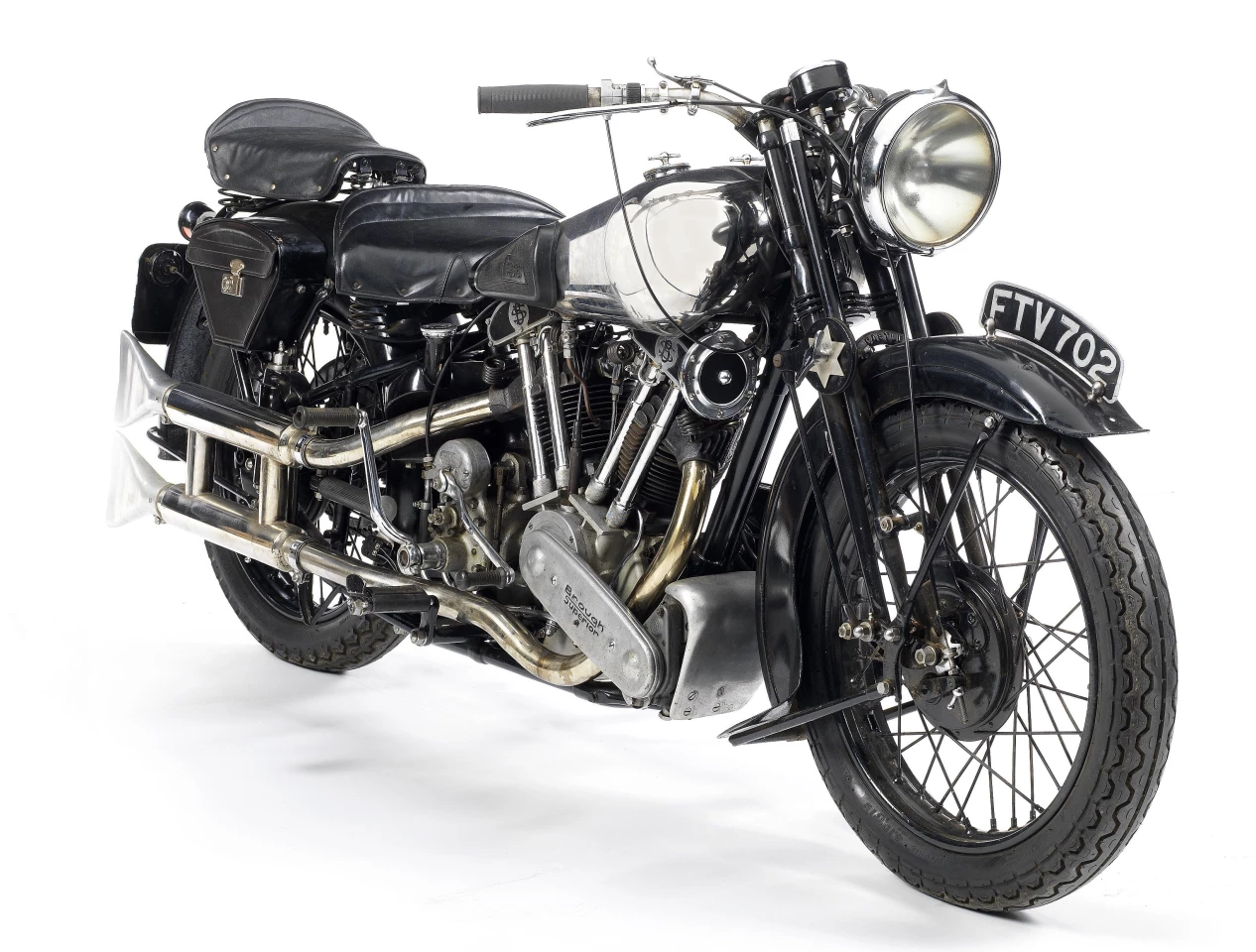This 1939 Brough Superior SS100 sold for GBP253,500 (US$425,943) at Bonhams Stafford sale in April, 2014