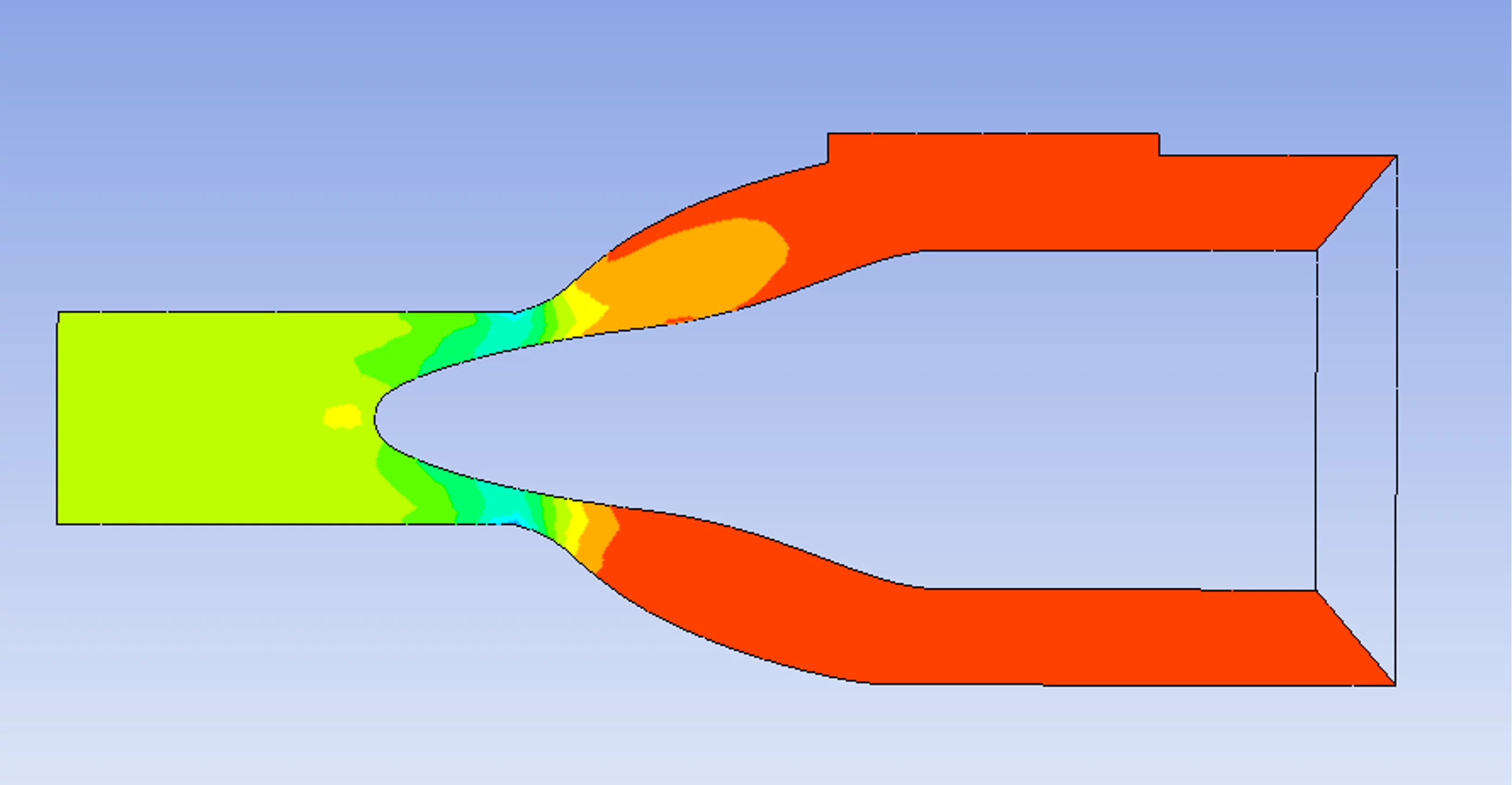 Pressure diagram of the Starscraper's engine