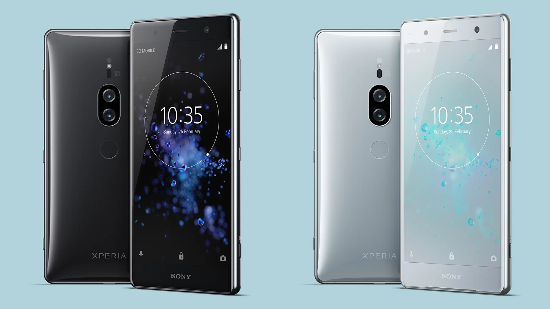 You can pick up the Sony Xperia XZ2 Premium in black or silver from the middle of the year