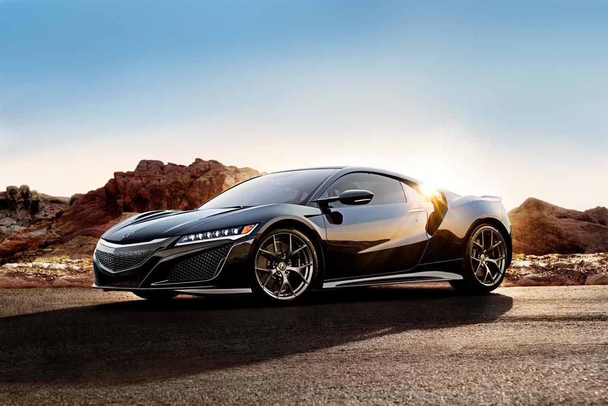 Framing and bodywork on the Acura NSX make extensive use of aluminum