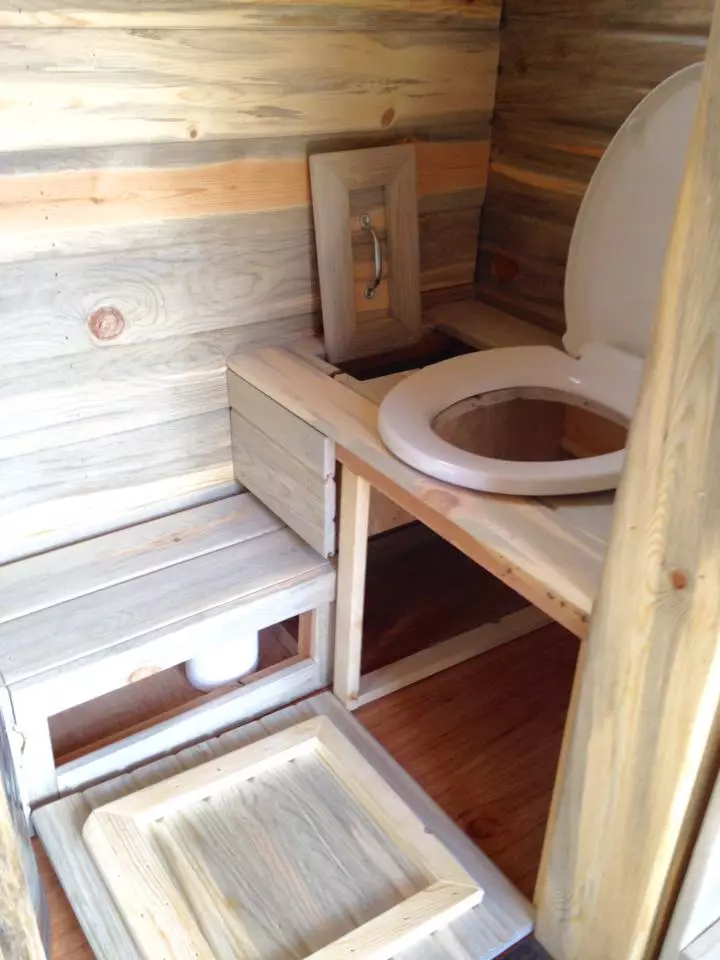 The composting toilet