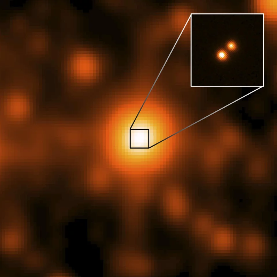 Gemini South reveals that WISE J1049-5319 is a binary star (Photo: NASA/JPL/Gemini Observatory/AURA/NSF)