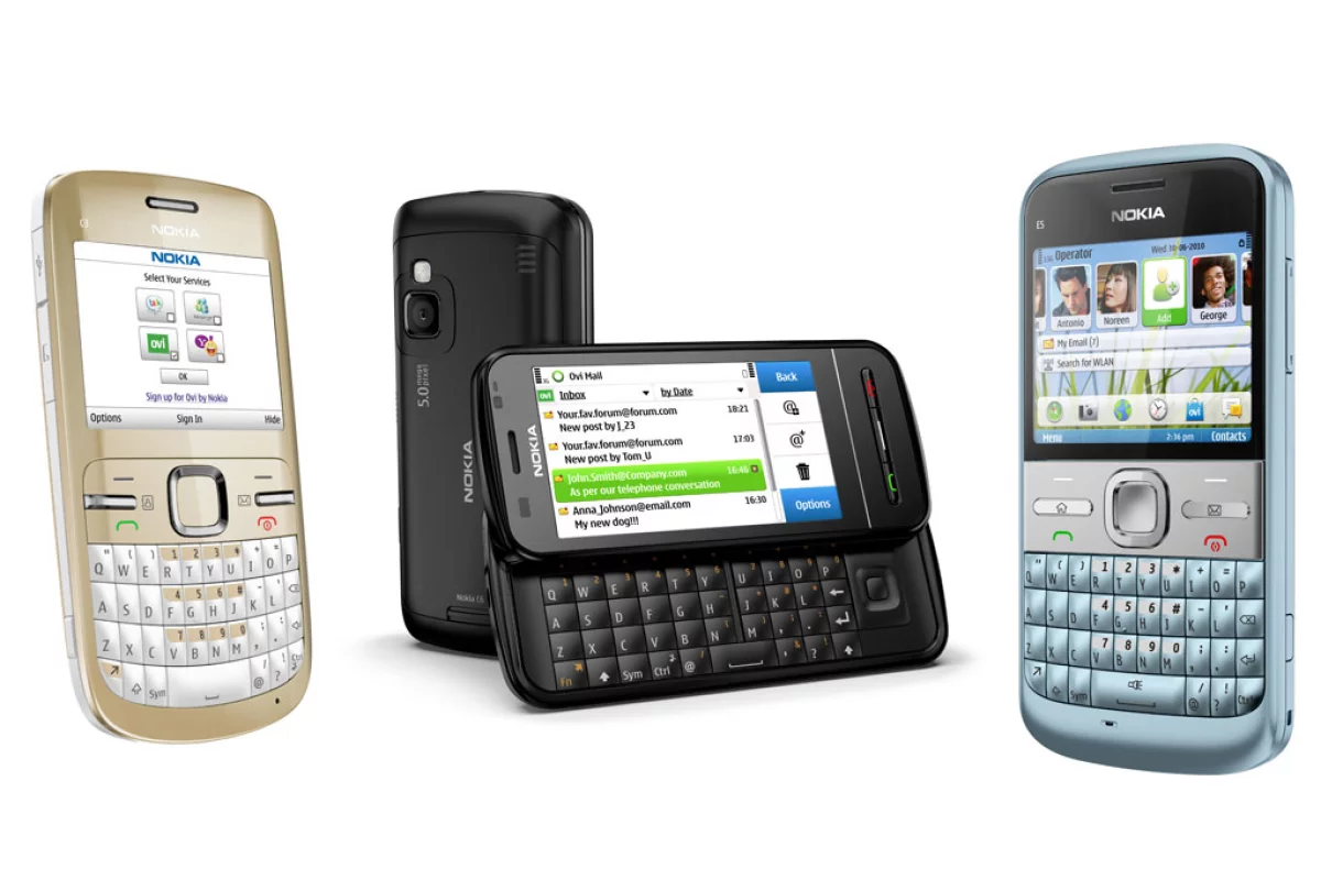 Nokia has released three new QWERTY handsets