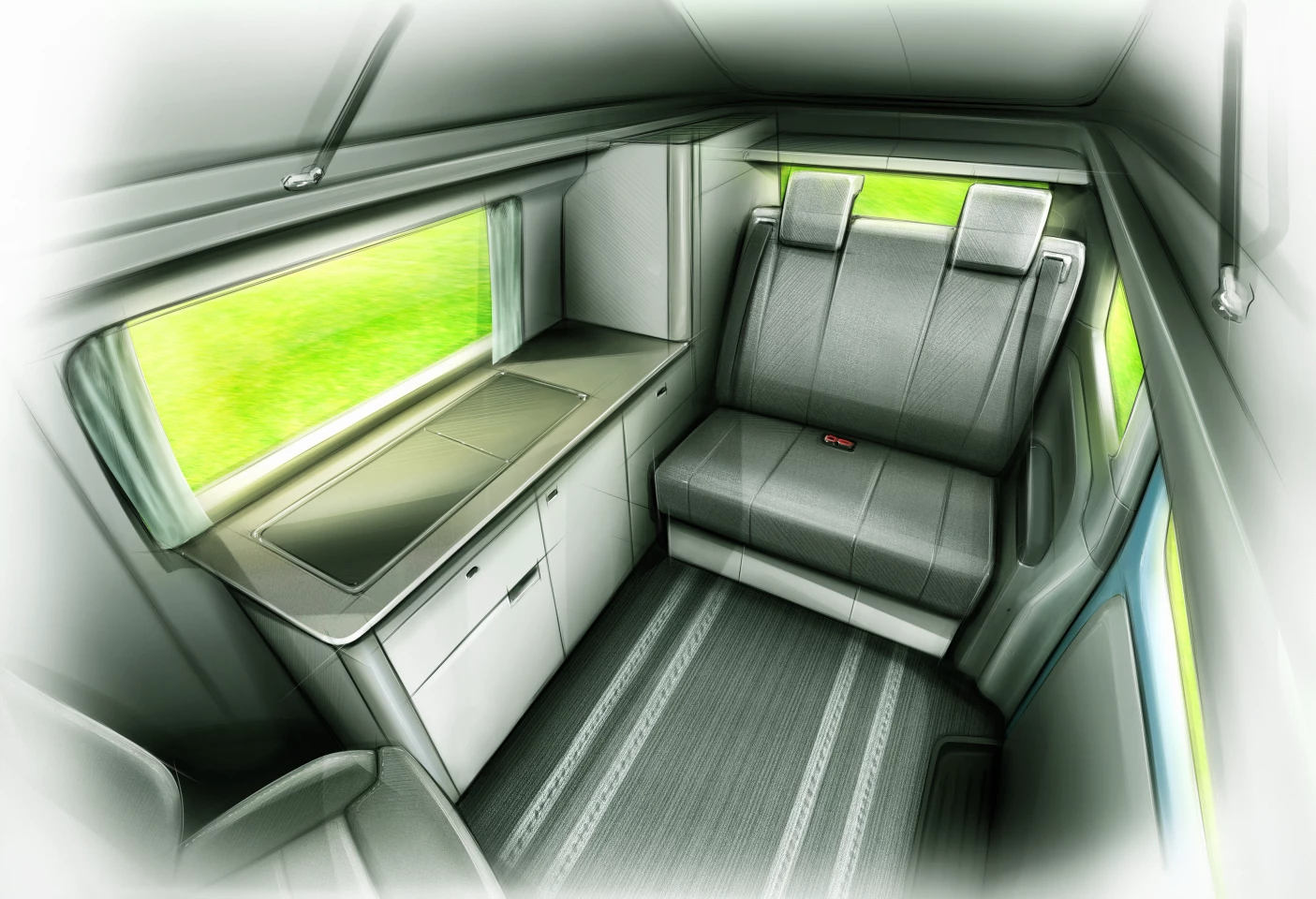 LEVC has partnered with Wellhouse Leisure on the camper conversion