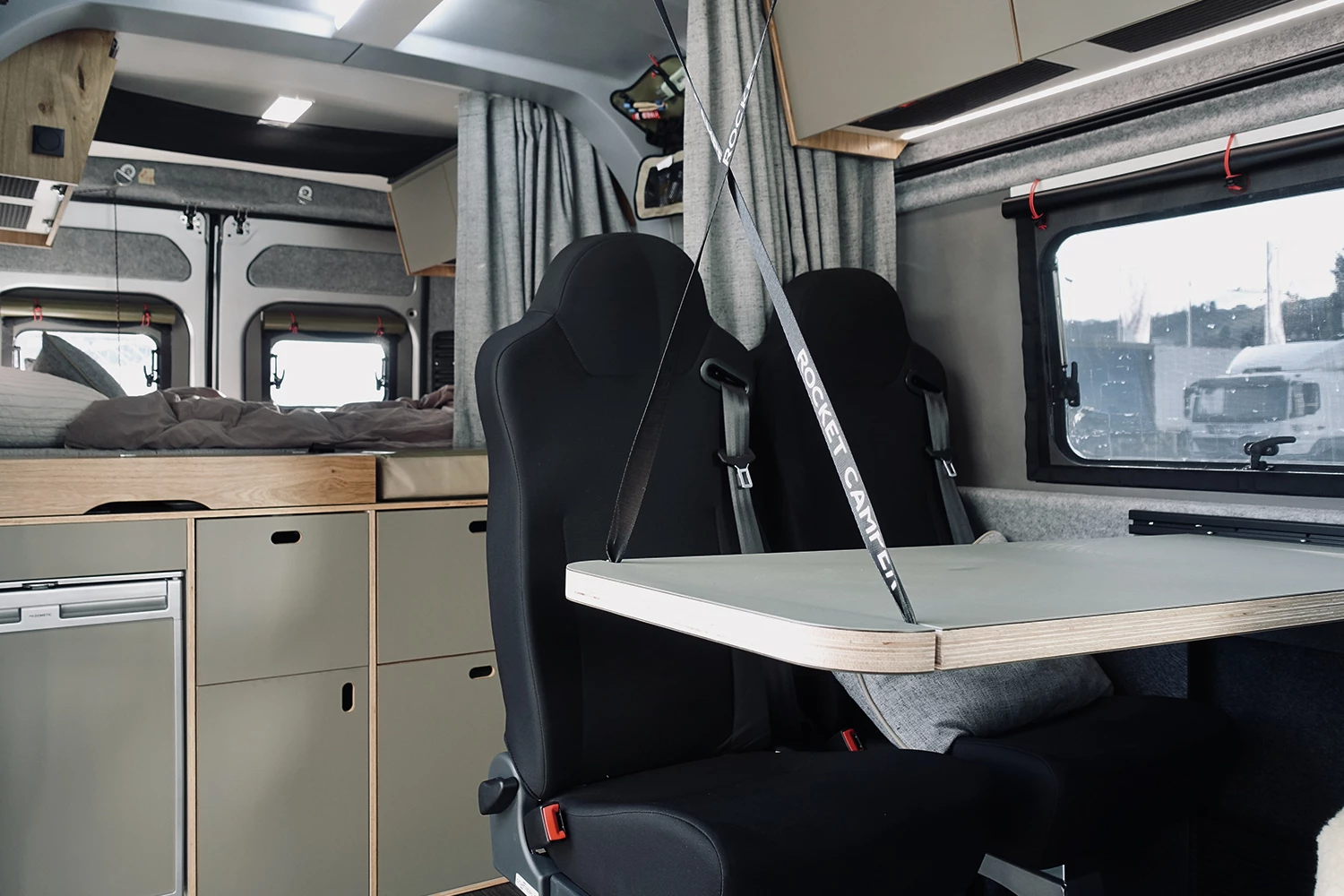 Inside the new Rocket One camper van