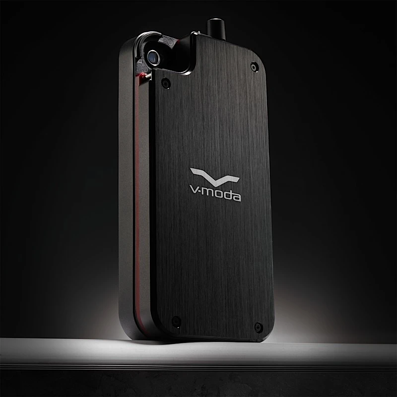 The VAMP's 2200 mAh lithium-ion battery provides up to eight hours of playback
