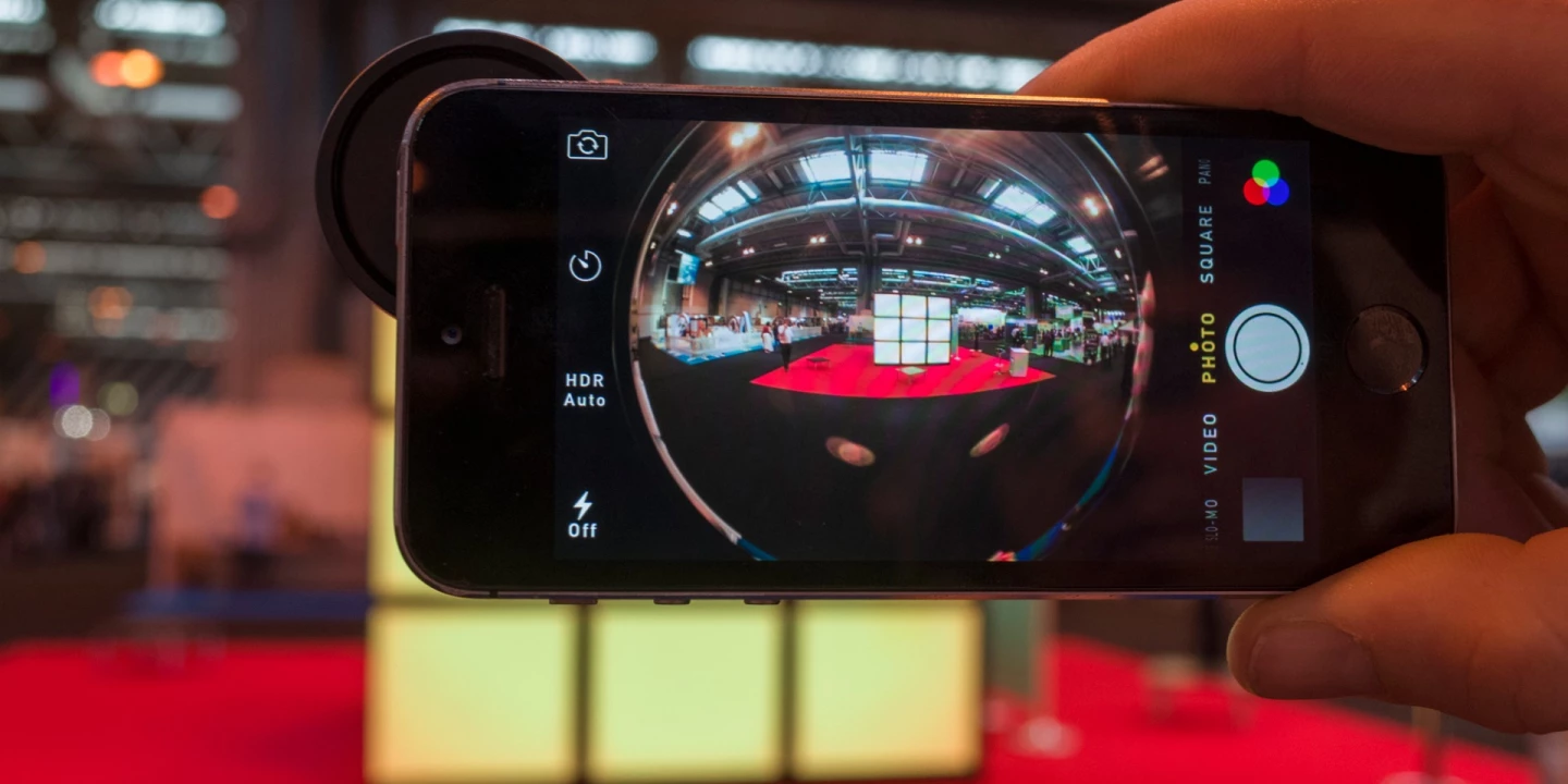 instaLens optics work with most smartphones and come in options including a wide-angle, super-wide, fisheye, telephoto, and polarizer