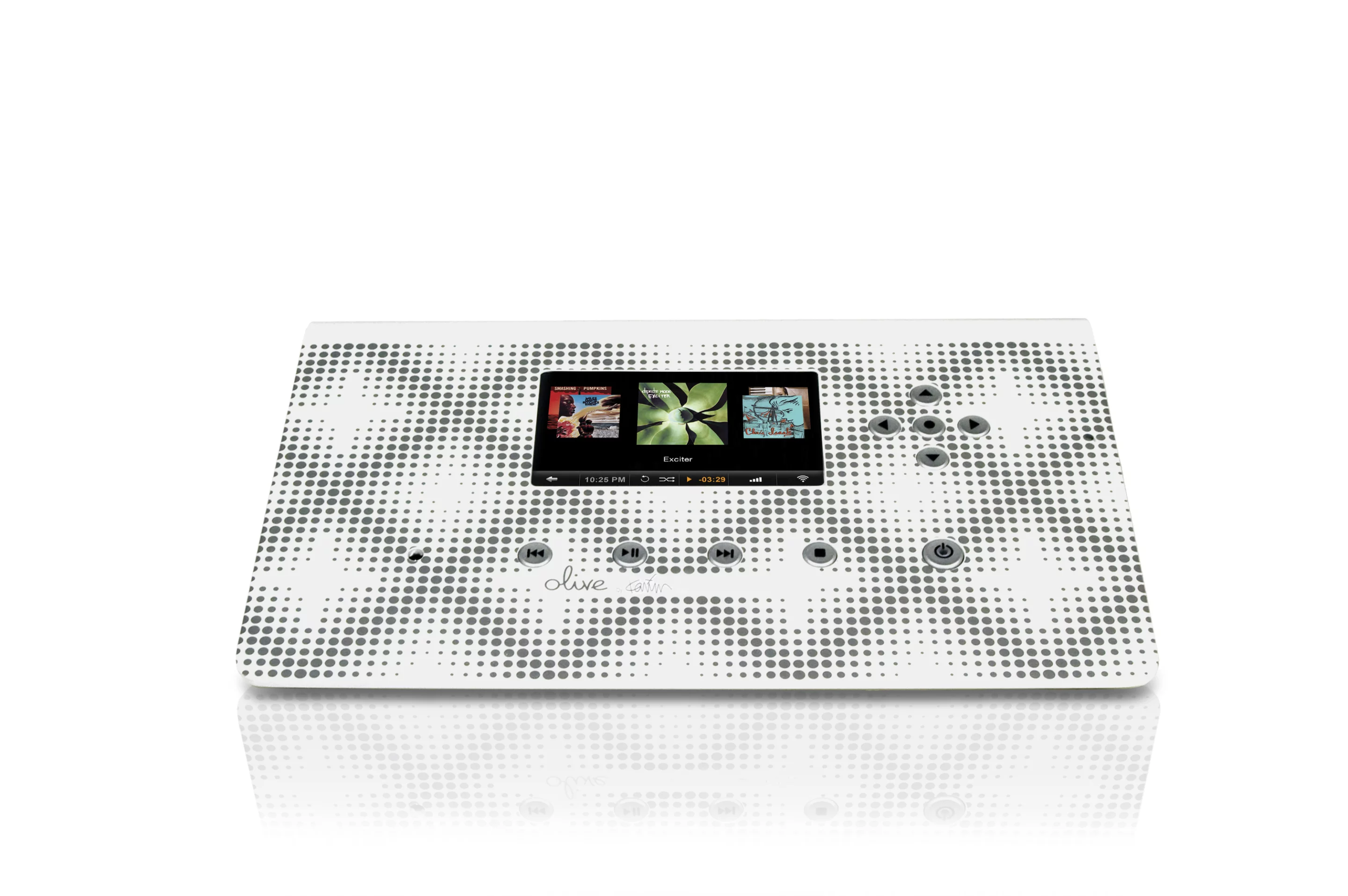 A limited edition Olive 2 zone player