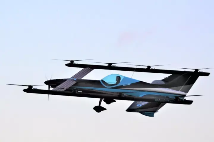 Tandem wing configuration develops a ton of lift, and Senkel says the airframe is nearly impossible to stall